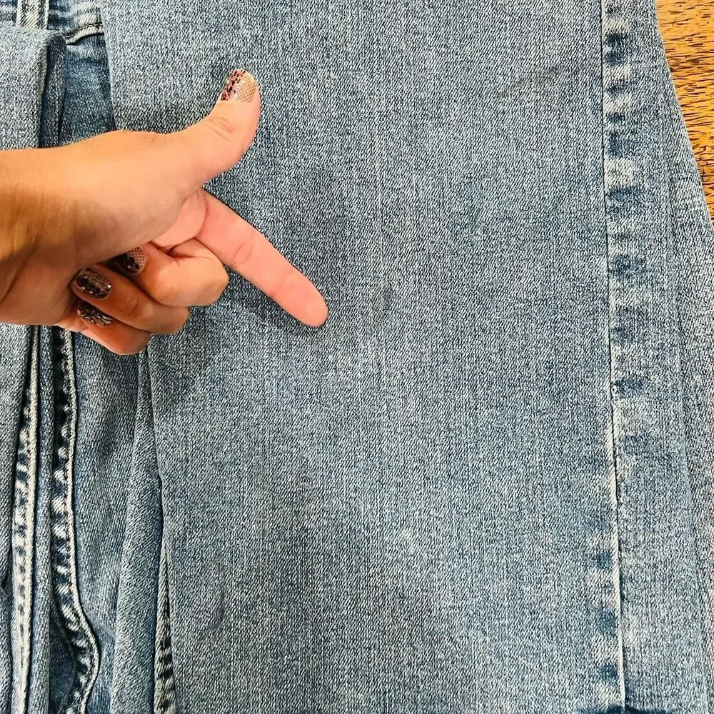 Wrangler Mens Regular Fit Jeans Size 38x32 Blue Stretch Denim Pants